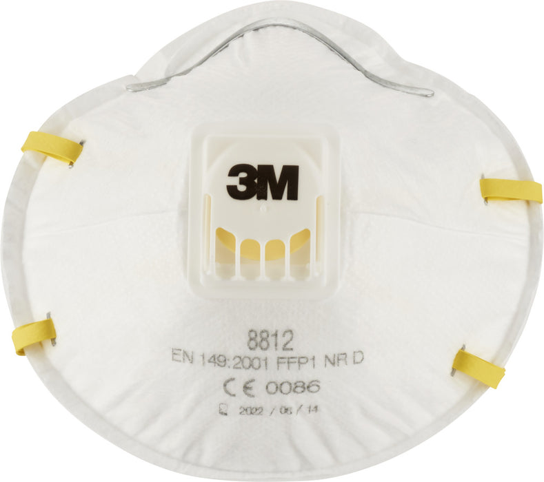 Partikelmaske 8812 FFP1, mit Ausatemventil
