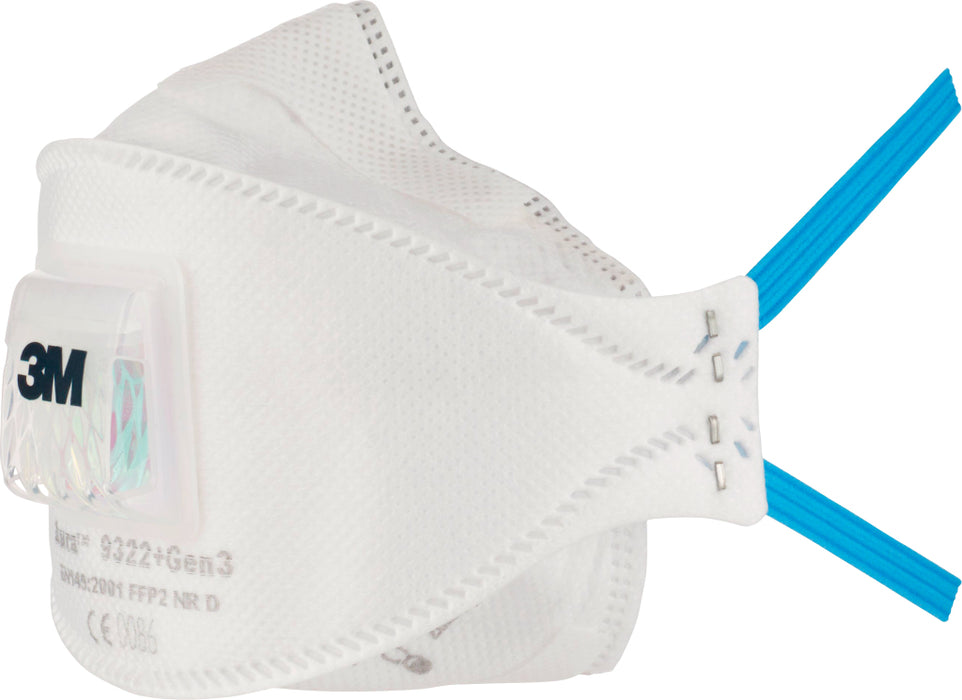 Partikelmaske Aura™ 9322+ FFP2, Gen3, mit Ausatemventil
