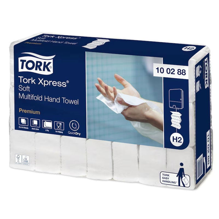 Tork Xpress® weiche Multifold-Handtücher H2