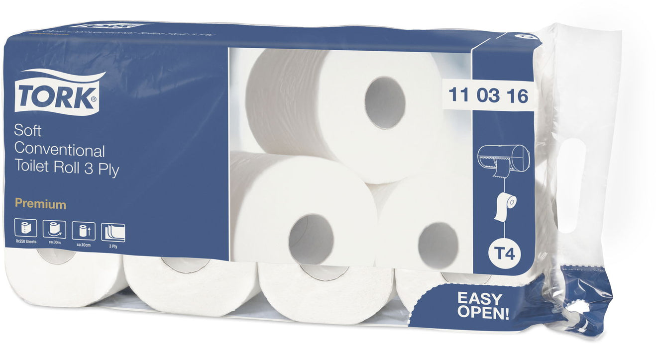 Tork T4 Toilettenpapier Kleinrollen Premium