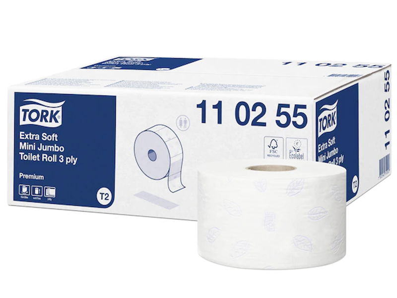 Tork T2 Toilettenpapier Mini Jumbo extra weich