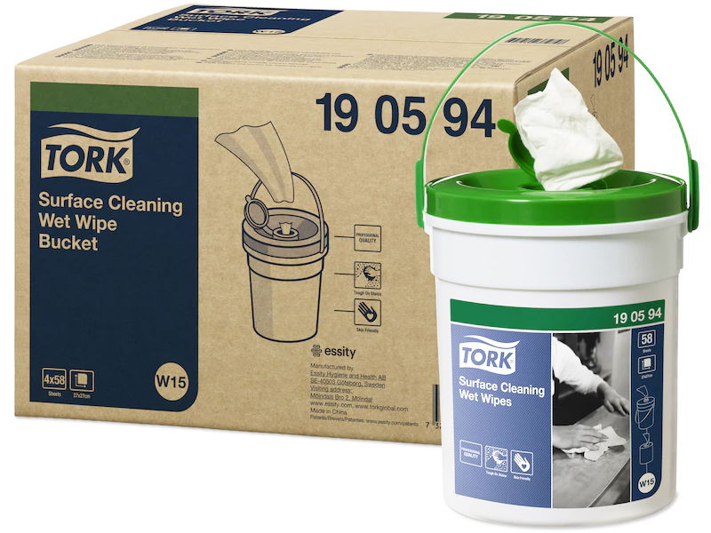 Tork W15 Feuchte Oberflächenreinigungstücher Premium