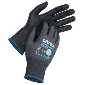 uvex blaue Handschuhe