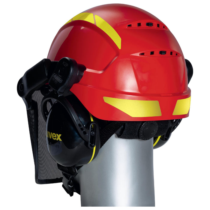 uvex pheos forestry Schutzhelm rot