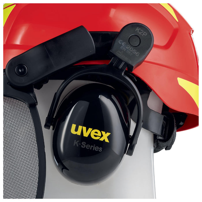 uvex pheos forestry Schutzhelm rot