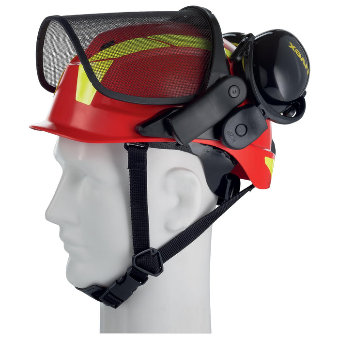 uvex pheos forestry Schutzhelm rot