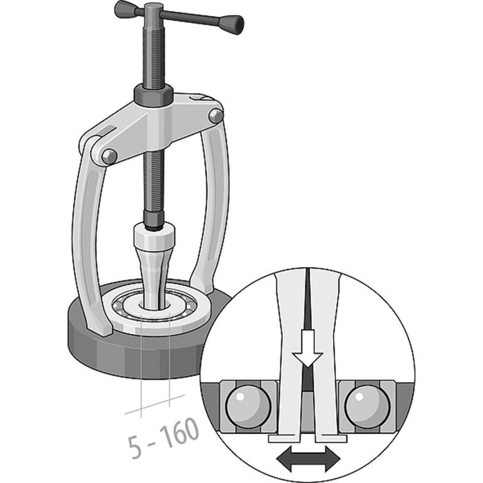 GEDORE Innenauszieher-Sortiment in 2/2 L-BOXX 136 Modul