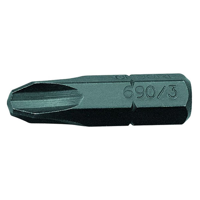 GEDORE Schraubendreherbit 1/4", Vorteilspack 10-tlg, Kreuzschlitz PH 3