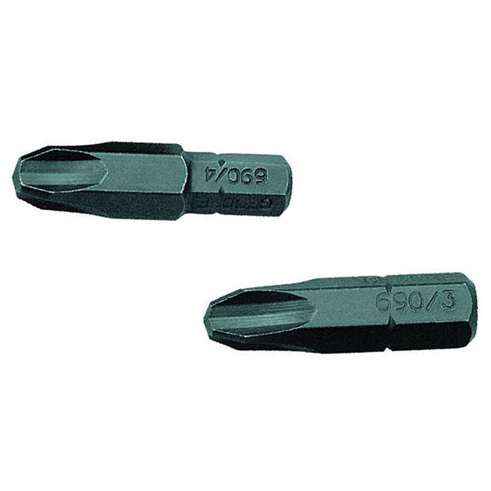 GEDORE Schraubendreherbit 1/4", Vorteilspack 10-tlg, Kreuzschlitz PH 2