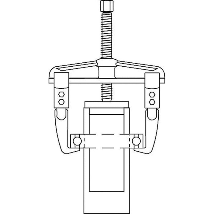 GEDORE Satz Spindeldruckstücke d 25-64 mm