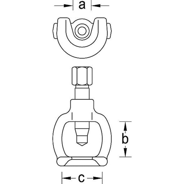 GEDORE Kugelgelenkabzieher 46x100x90 mm