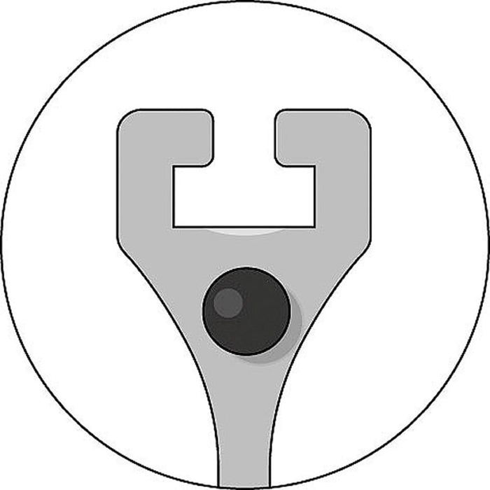 GEDORE Universal-Abzieher 2-armig, Ganzstahlhaken, Hakenbremse 350x200 mm