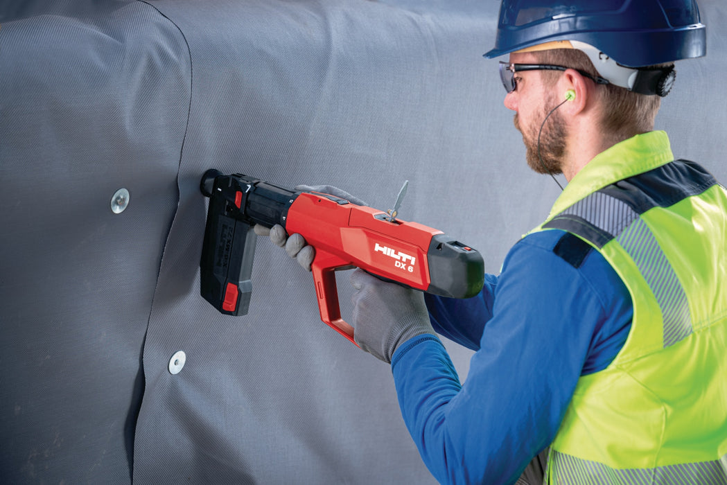 DX 6 MX pulverbetriebenes Gerät mit Magazin