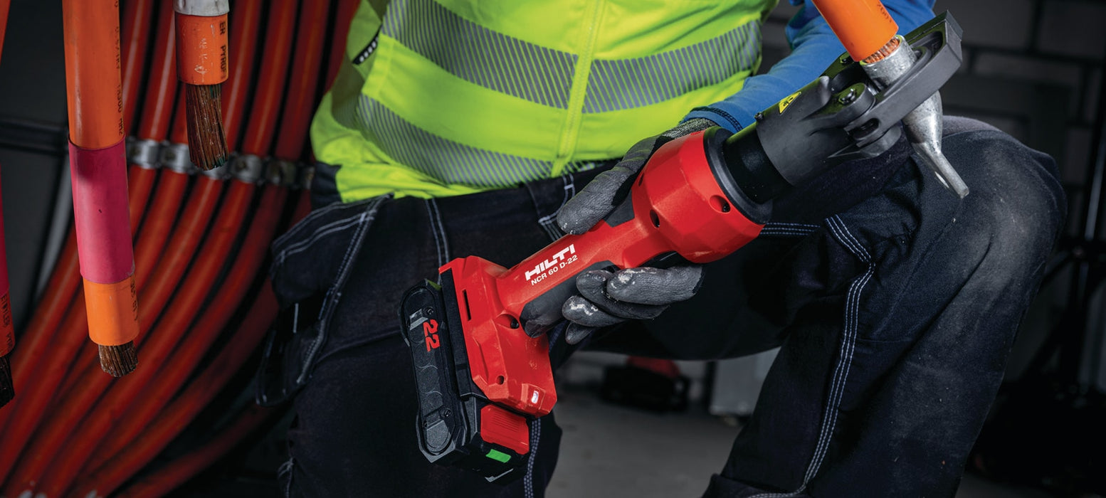 Akku-Kabelpresse NCR 60 D-22 6 Tonnen