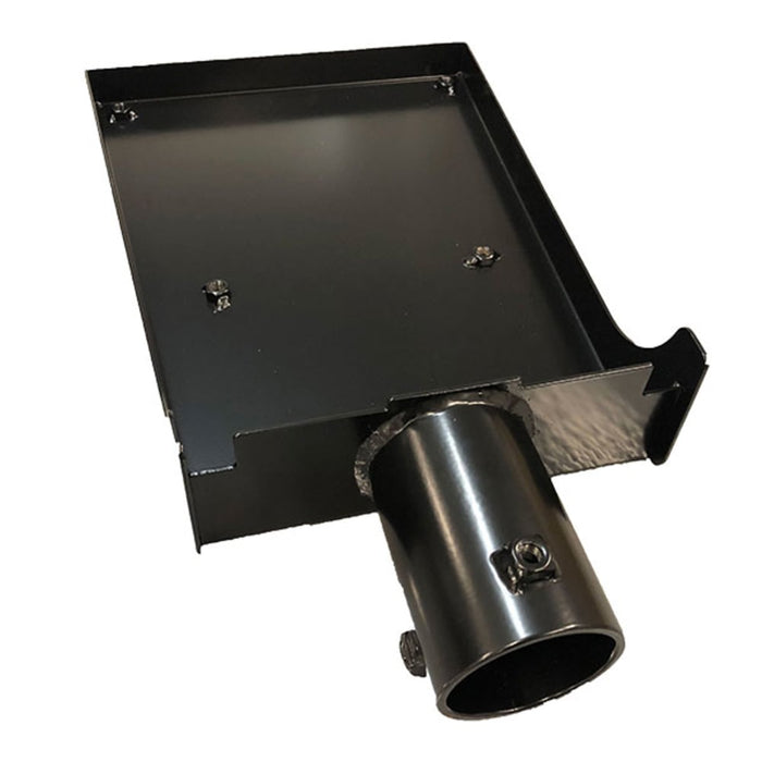 CTEK ChargeStorm Connected, Gerätehalteplatte für Stange 60mm, schwarz lackiert