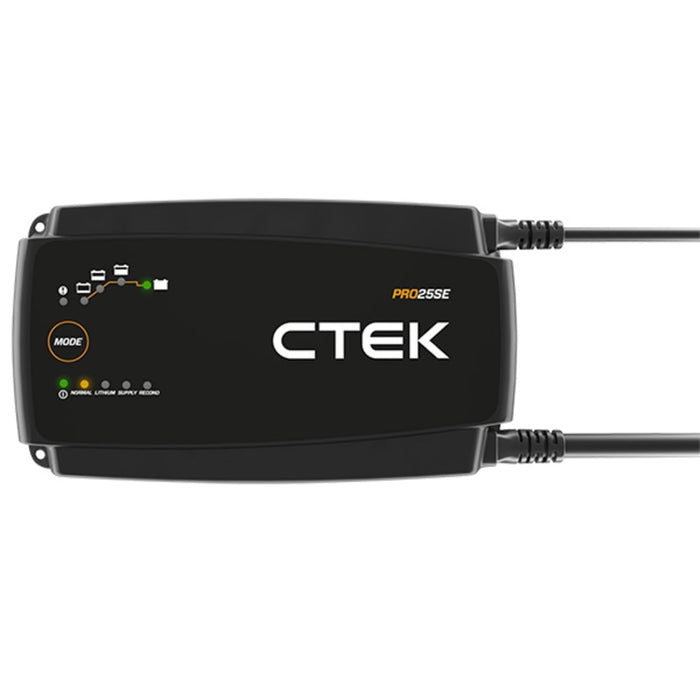 CTEK PRO 25SE Ladegerät 12V inkl. 6m Kabel und Wandhalter