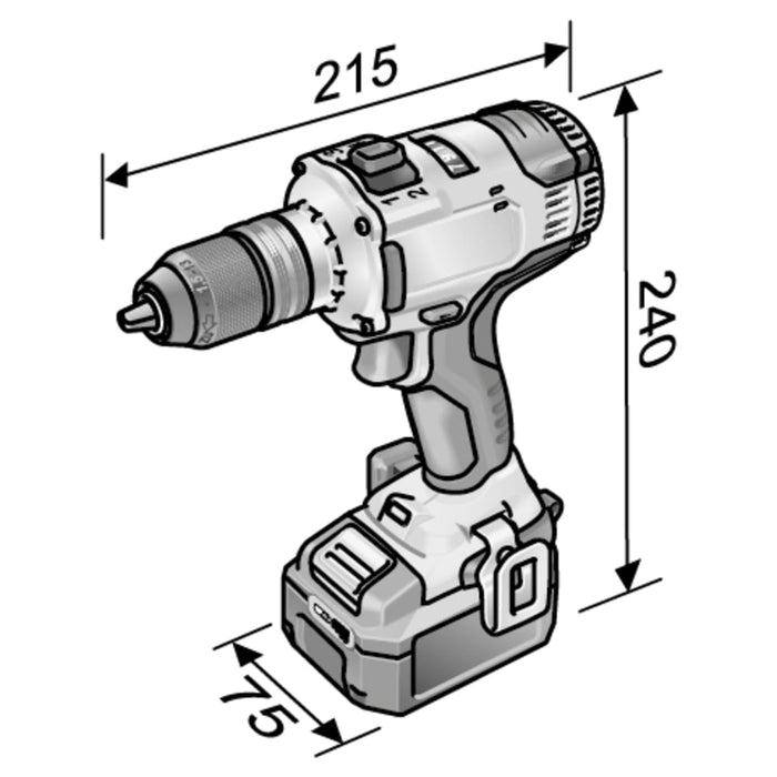 FLEX DD 4G 18.0-EC C Akku-Bohrschrauber