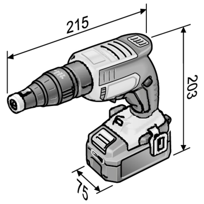 FLEX DW 45 18.0-EC C Trockenbauschrauber