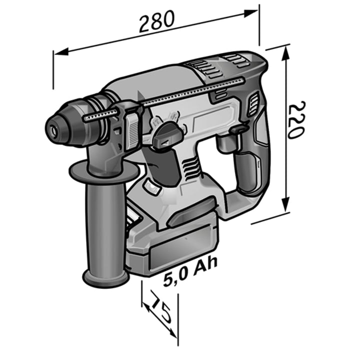 FLEX CHE 18.0-EC C Kombi-Bohrhammer