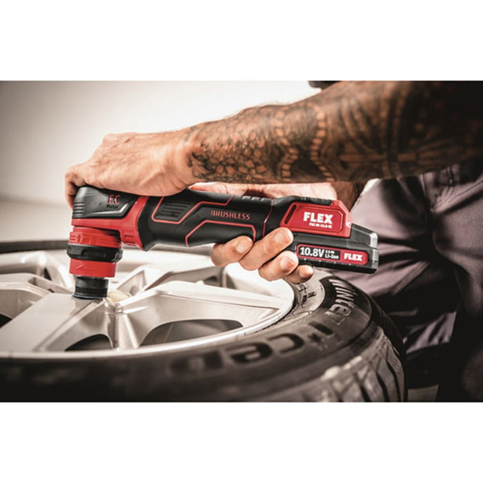 FLEX Akku-Exzenter-Polierer Set PXE 80 10.8-EC/2.5 Set
