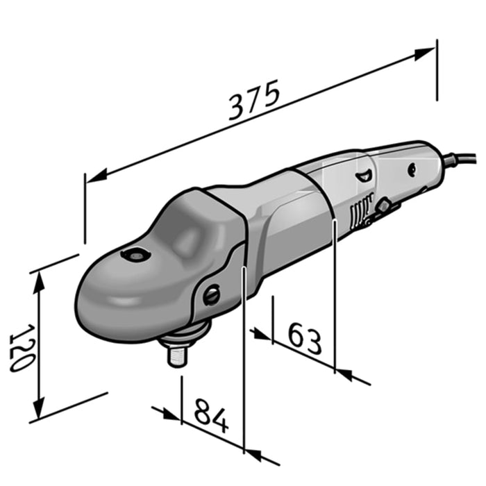 FLEX Polierer PE 14-3 125 P-Set 230/CEE
