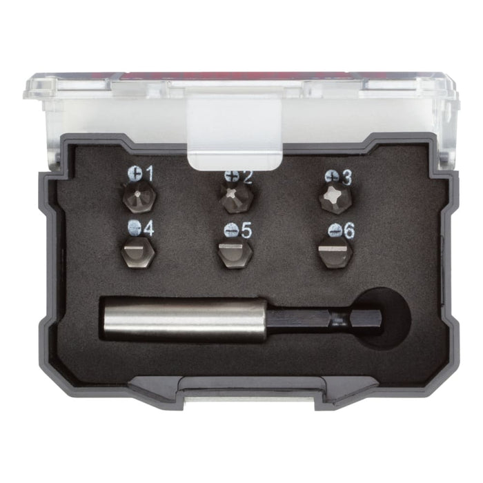 GEDORE RED Bit-Box 1/4 PH+SL+Bithalter magn. 7tlg