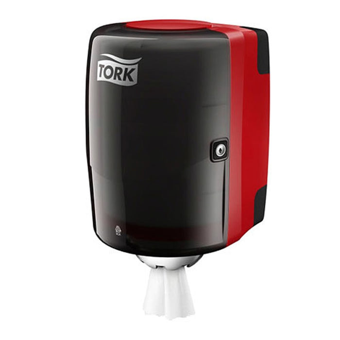 Tork Innenabrollungsspender M2 Midi schwarz/rot