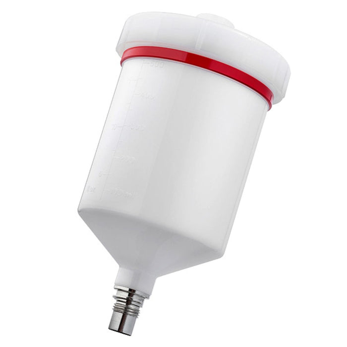 SATA QCC Becher 0,6 lt Kunststoff & mit Gewinde