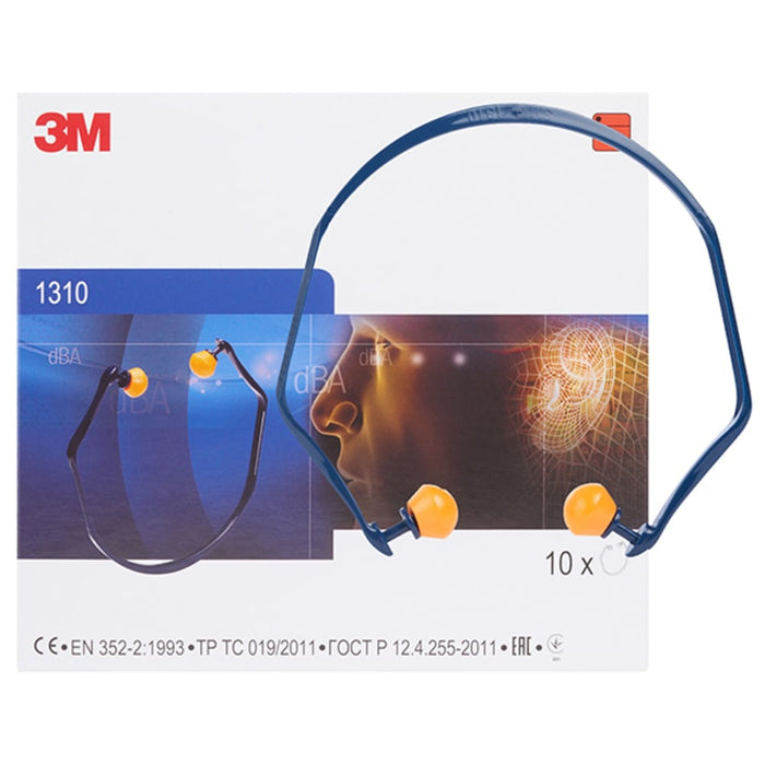3M Gehörschutzstöpsel mit Kopfbügel SNR=26 dB 10 Stk
