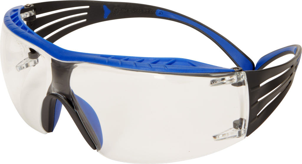 Schutzbrille 3M™ SecureFit™ 400X, SGAF, mit Augenbrauenschutz