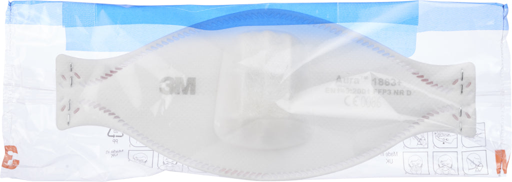 Partikelmaske Aura™ 1883+ FFP3, mit Ausatemventil