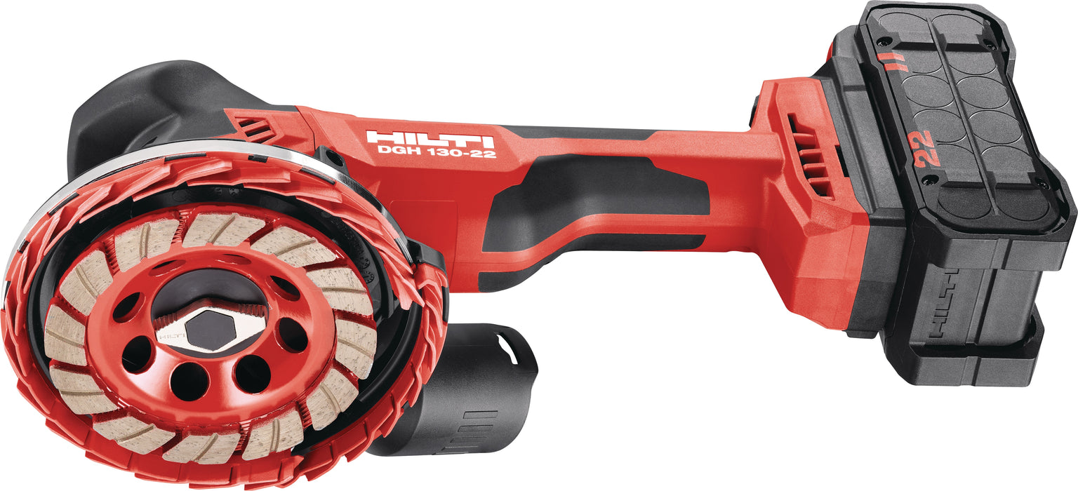Akku-Betonschleifgerät DGH 130-22