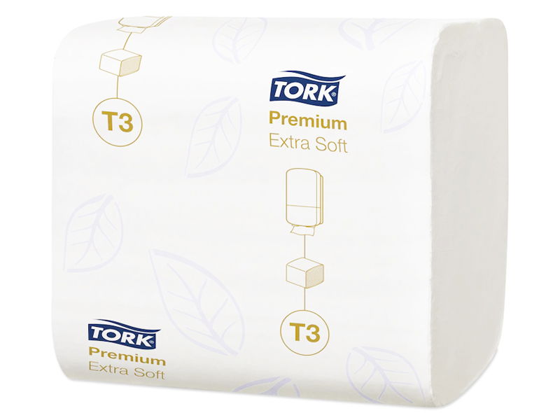Tork T3 Toilettenpapier Einzelblatt Premium extra weich