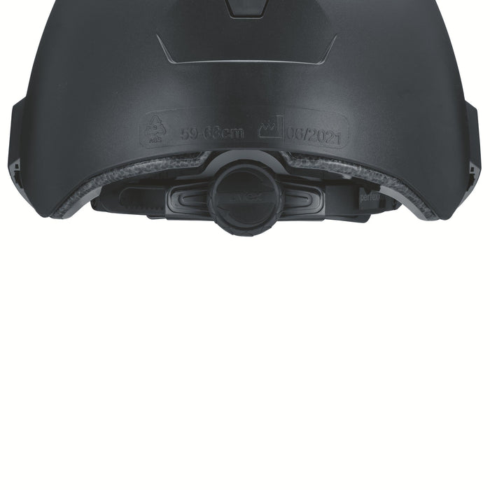 uvex perfexxion Schutzhelm schwarz Größe L (59-63 cm)