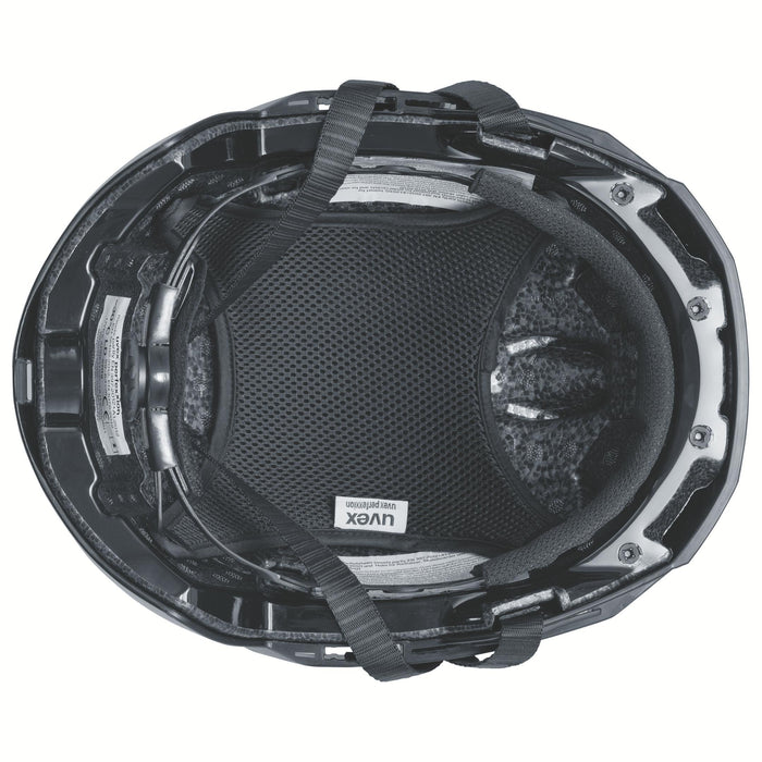 uvex perfexxion Schutzhelm schwarz Größe L (59-63 cm)