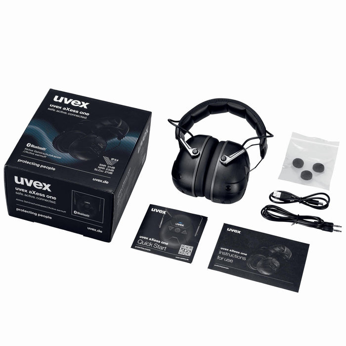 uvex aXess one aktiver Bluetooth Kapselgehörschutz SNR 31 dB