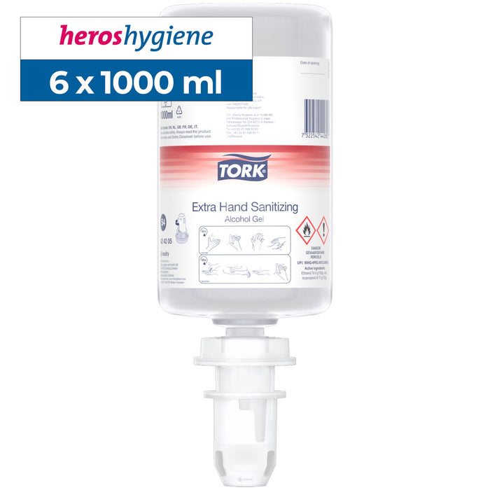 TORK S4 Extra Desinfizierendes Hand Alkohol Gel
