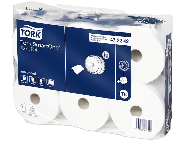 Tork T8 Toilettenpapier SmartOne® Jumbo