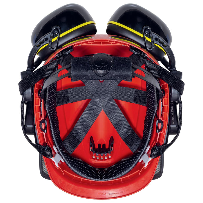 uvex pheos forestry Schutzhelm rot