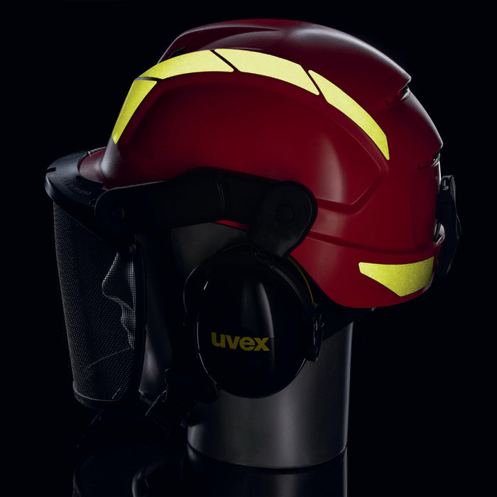 uvex pheos forestry Schutzhelm rot
