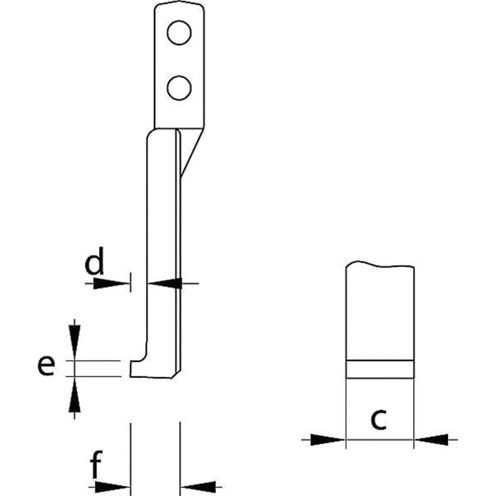 GEDORE Schnellspann-Abzieher 3-armig, mit schlanken Haken 90x100 mm