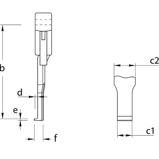 GEDORE Schwarzer Haken ohne Klemmstück - BIV