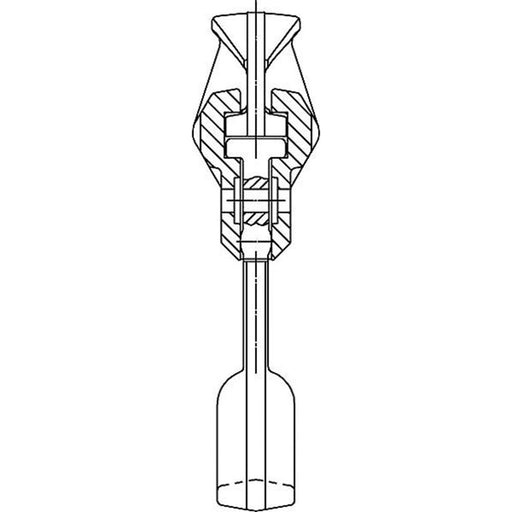 GEDORE Schnellspann-Abzughaken 200 mm - BIV
