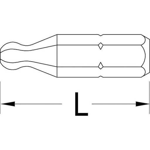 GEDORE Schraubendreherbit 5/16" Innen-6-kant 5 mm - BIV