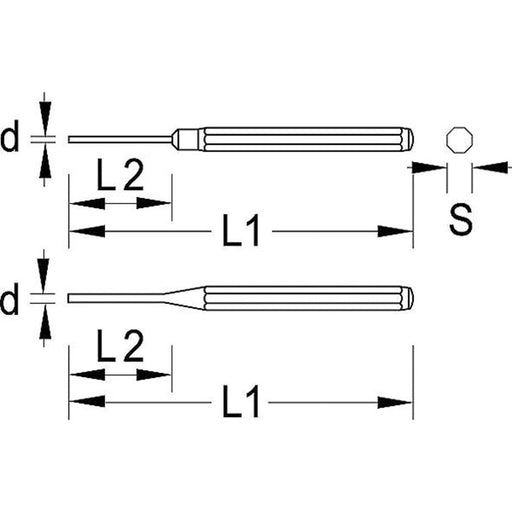 GEDORE Splinttreiber 3 mm - BIV