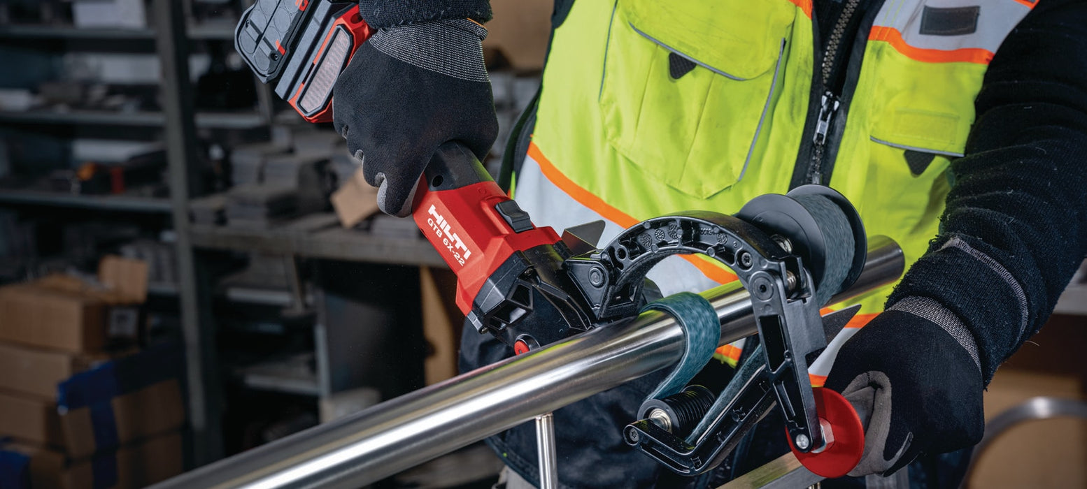 Akku-Rohrbandschleifer GTB 6X-22