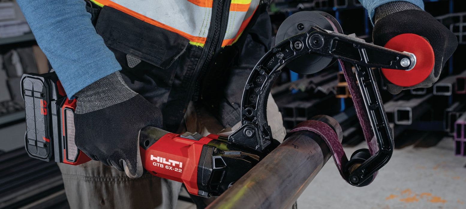 Akku-Rohrbandschleifer GTB 6X-22