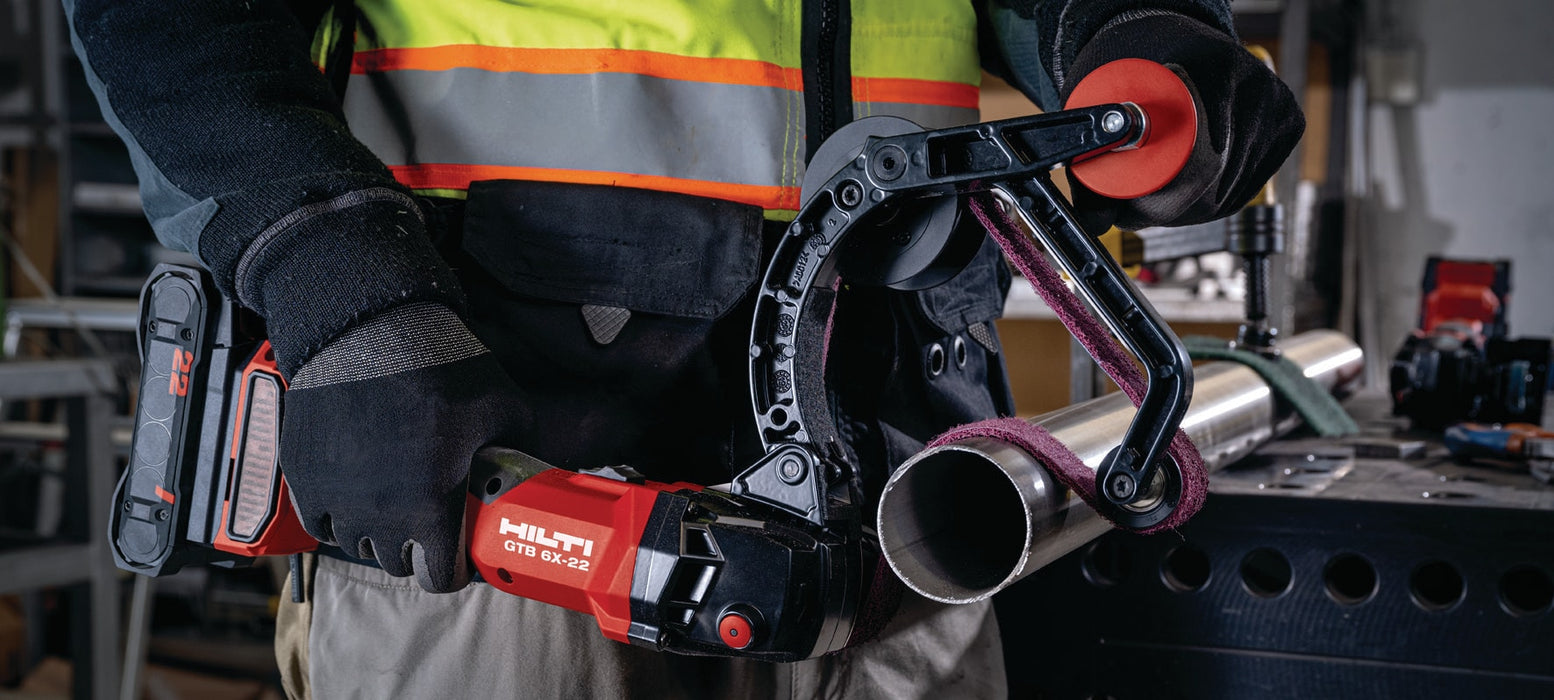 Akku-Rohrbandschleifer GTB 6X-22