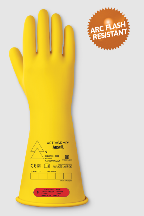 ActivArmr Elektrisch isolierende Handschuhe Klasse 0 - RIG014Y