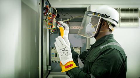 ActivArmr Elektrisch isolierende Handschuhe Klasse 0 - RIG014Y